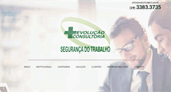 Desktop Screenshot of evolucaoconsultoria.com.br